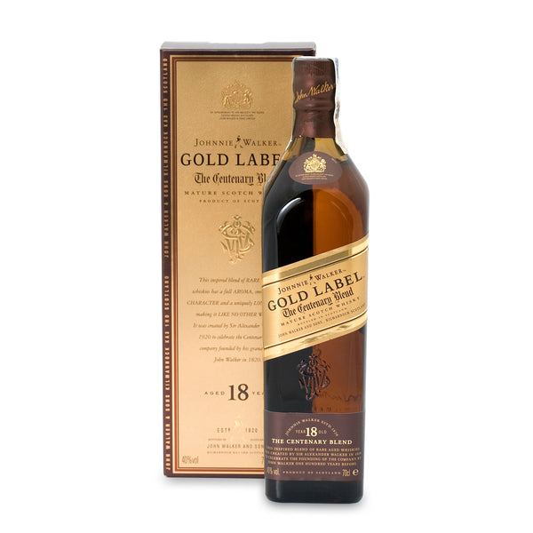 Johnnie Walker Gold Label 18-Year Blended Malt Scotch Whisky - 750