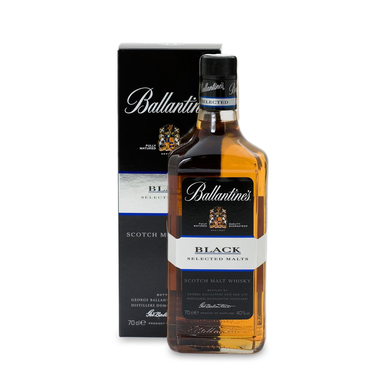 Ballantine's Black Blended Malt Scotch Whisky - 700 ml – Liqueur.com