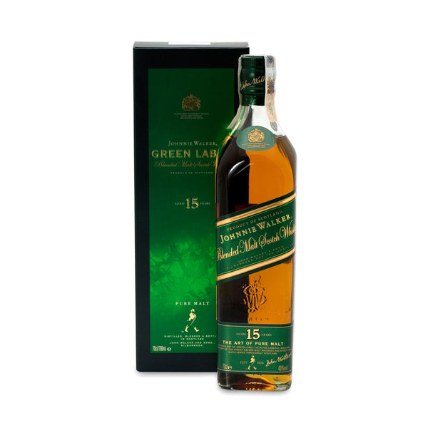 Johnnie Walker Green Label 15-Year Blended Malt Scotch Whisky - 750 ml